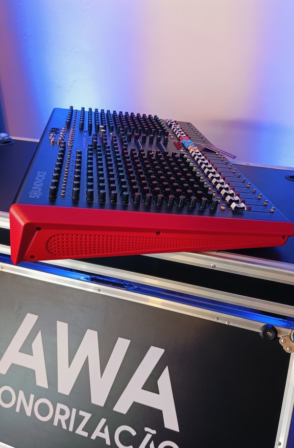 Mesa de Som Soundvoice MP‑206 – 20 Canais, 6 Aux, DSP 99 Efeitos, USB/BT, Gravação em Pendrive - Imagem 6