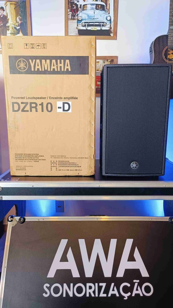 Yamaha DZR10-D Caixa Ativa 2000W RMS 137dB SPL com Dante – A Melhor da Categoria! - Imagem 25