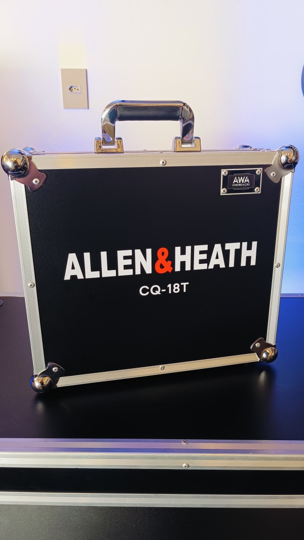 Case Personalizado Para Mesa Digital Allen & Heath CQ-18T – Proteção Profissional Sob Medida - Imagem 10