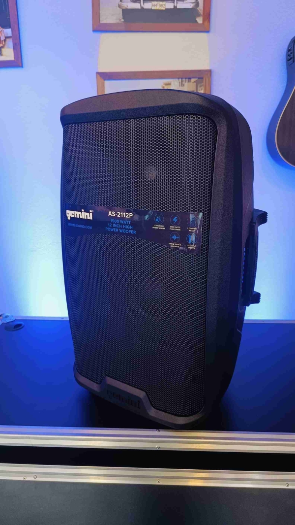 Caixa de Som Ativa Gemini AS-2112P 12” 1500W Pico - Portátil, Bi-Amplificada - Bivolt - Imagem 14