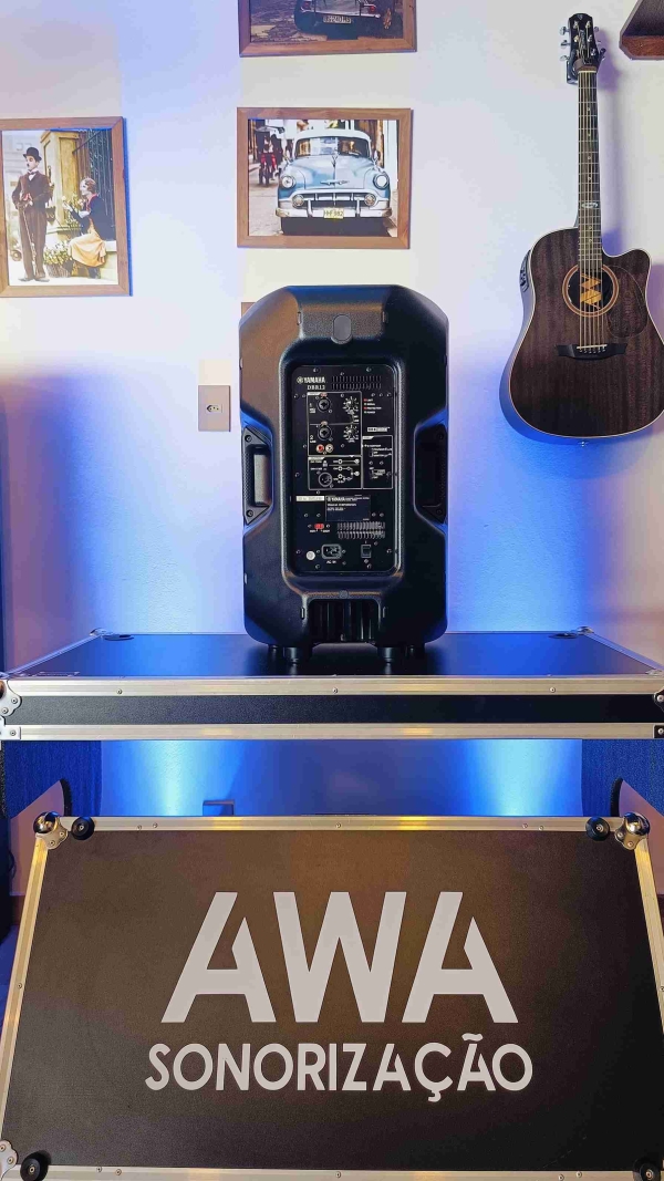 Caixa de Som Yamaha DBR12 Ativa 12" | 1000W de Potência | 131dB SPL | Semi Nova - Imagem 10