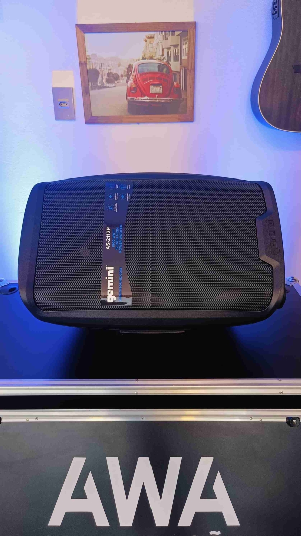 Caixa de Som Ativa Gemini AS-2112P 12” 1500W Pico - Portátil, Bi-Amplificada - Bivolt - Imagem 16