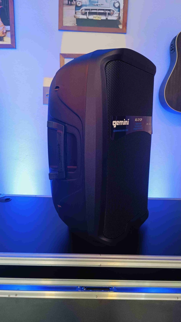 Caixa de Som Ativa Gemini AS-2112P 12” 1500W Pico - Portátil, Bi-Amplificada - Bivolt - Imagem 11