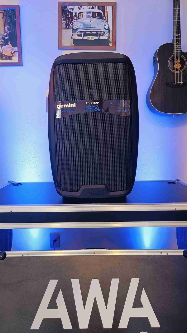 Caixa de Som Ativa Gemini AS-2112P 12” 1500W Pico - Portátil, Bi-Amplificada - Bivolt - Imagem 17