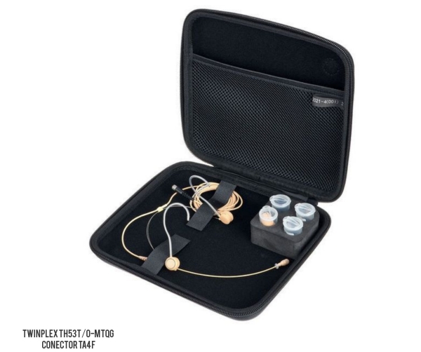 Microfone Headset Shure TH53T TwinPlex | Profissional | Com Case Original Premium (seminovo) - Imagem 11