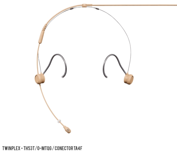 Microfone Headset Shure TH53T TwinPlex | Profissional | Com Case Original Premium (seminovo) - Imagem 10
