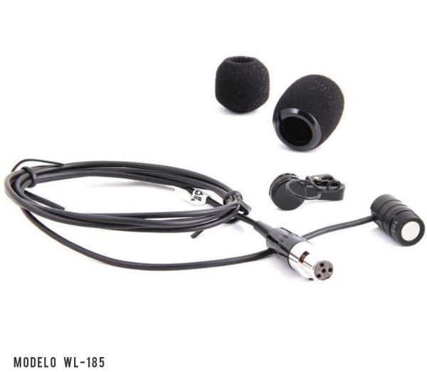 Microfone de Lapela Profissional Shure MX185 TA4F Cardioide – Condensador, Original (Retirado de Kit, Sem Embalagem) - Imagem 7