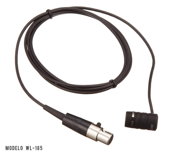 Microfone de Lapela Profissional Shure MX185 TA4F Cardioide – Condensador, Original (Retirado de Kit, Sem Embalagem) - Imagem 9