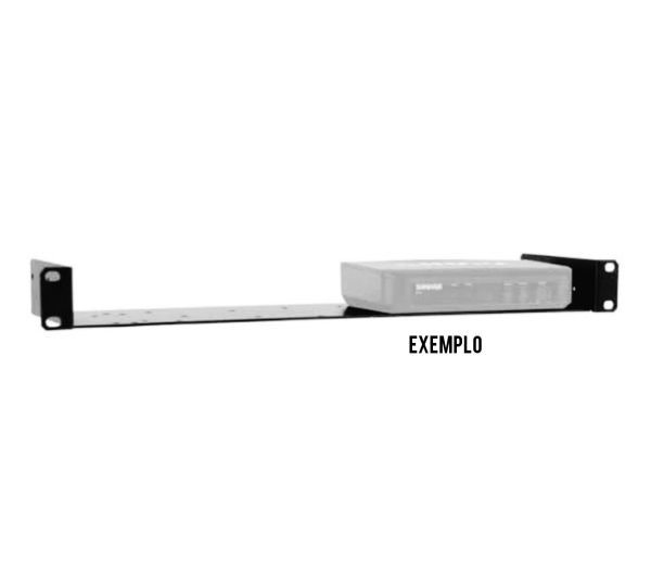 Bandeja Para Rack 19" Shure URT-2, Serve nos Receptores PG4, PG88, PGX4, PGXD4, BLX4, BLX88,e GLXD4  - Imagem 6