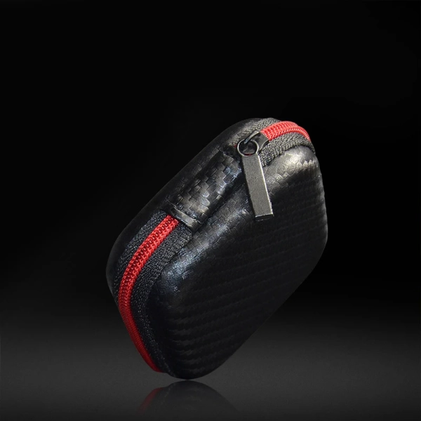 Case Estojo Porta Fone In-ear Compatível com KZ QKZ JBL Shure – Fibra de Carbono - Imagem 9