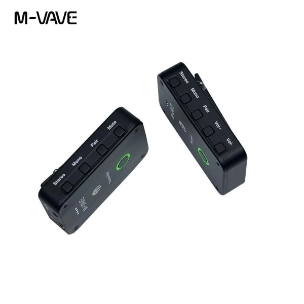 M-VAVE 2 WP-9 In-Ear Sem Fio p/ Palco – Monitor Profissional Compacto 2.4GHz - Imagem 4