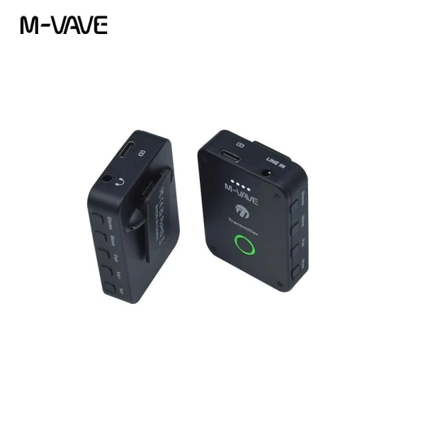 M-VAVE 2 WP-9 In-Ear Sem Fio p/ Palco – Monitor Profissional Compacto 2.4GHz - Imagem 5