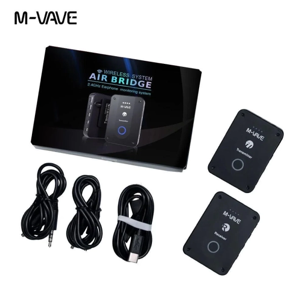 M-VAVE 2 WP-9 In-Ear Sem Fio p/ Palco – Monitor Profissional Compacto 2.4GHz - Imagem 8
