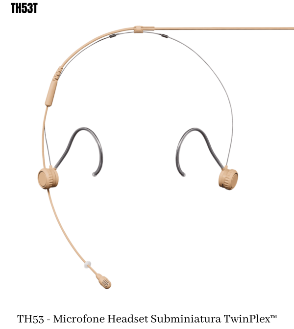 Microfone Headset Shure TH53T TwinPlex | Profissional | Com Case Original Premium (seminovo) - Imagem 6