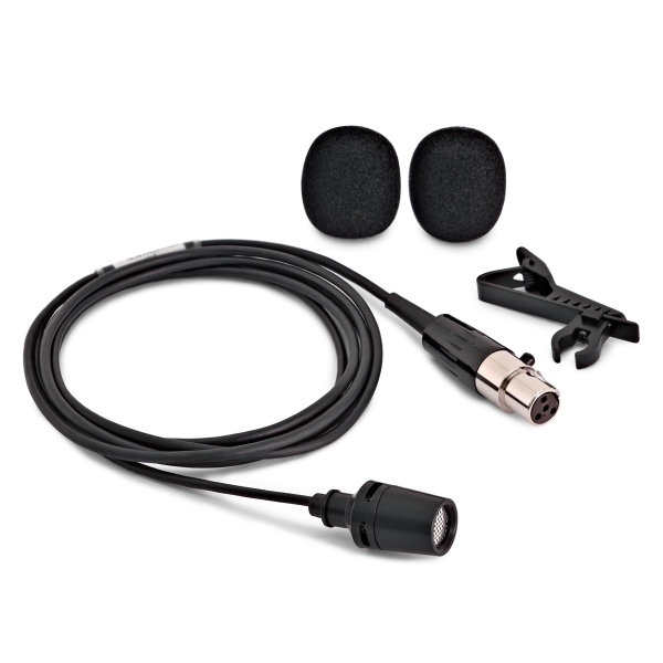 Microfone de Lapela Shure CVL-B/C-TQG Cardioide – Condensador Miniatura com Presilha – Original (Retirado de Kit, Sem Embalagem) - Imagem 7