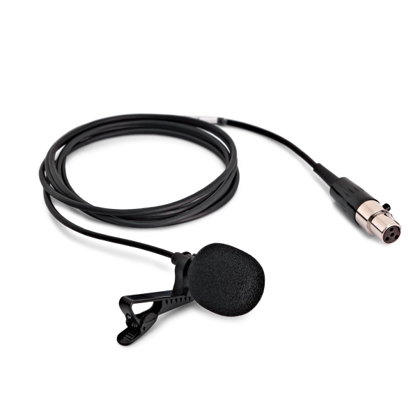 Microfone de Lapela Shure CVL-B/C-TQG Cardioide – Condensador Miniatura com Presilha – Original (Retirado de Kit, Sem Embalagem) - Imagem 3