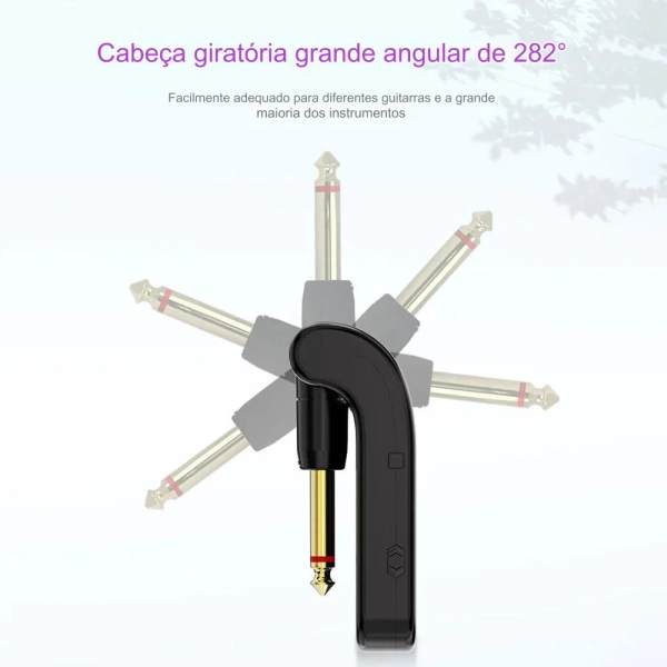 KZM WS-4 – Sistema de Transmissão Sem Fio para Instrumentos (preto) - Imagem 3