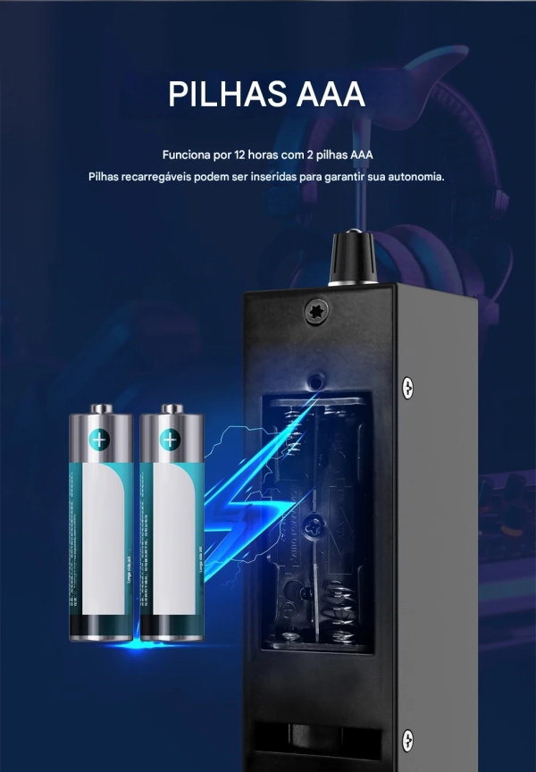 G-MARK P1 – Amplificador de Fone In-Ear Profissional Ultracompacto com Alta Potência para Palco e Estúdio - Imagem 11