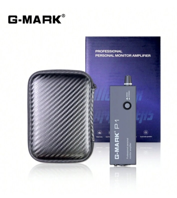 G-MARK P1 – Amplificador de Fone In-Ear Profissional Ultracompacto com Alta Potência para Palco e Estúdio - Imagem 5