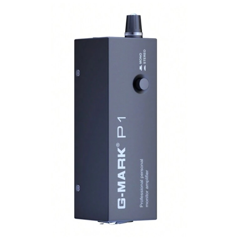 G-MARK P1 – Amplificador de Fone In-Ear Profissional Ultracompacto com Alta Potência para Palco e Estúdio