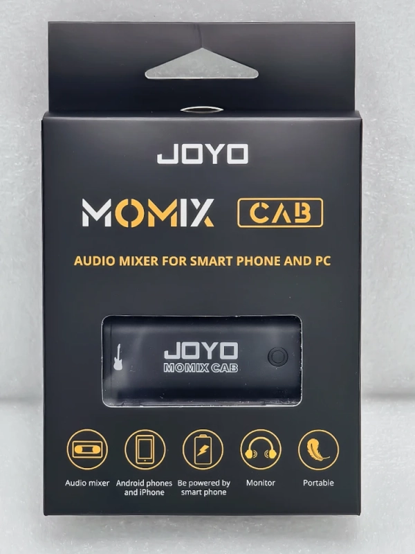 Interface de Áudio para Guitarra JOYO MOMIX CAB – Ideal para Lives, Gravações e Ensaios - Imagem 18
