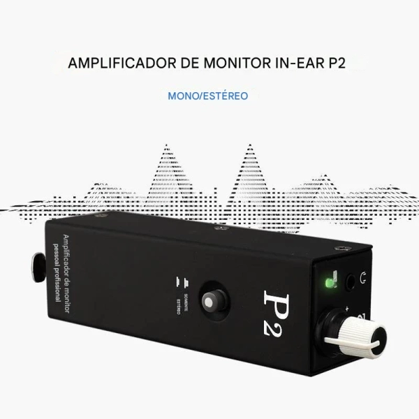 Amplificador de Fone P2 – Power Play Individual com Entrada XLR/P10, Mono/Estéreo - Imagem 16