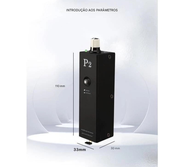 Amplificador de Fone P2 – Power Play Individual com Entrada XLR/P10, Mono/Estéreo - Imagem 14