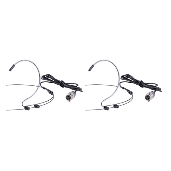 Microfone Discreto sem Fio Profissional Headset Duplo Armer AX802M HH - Imagem 4