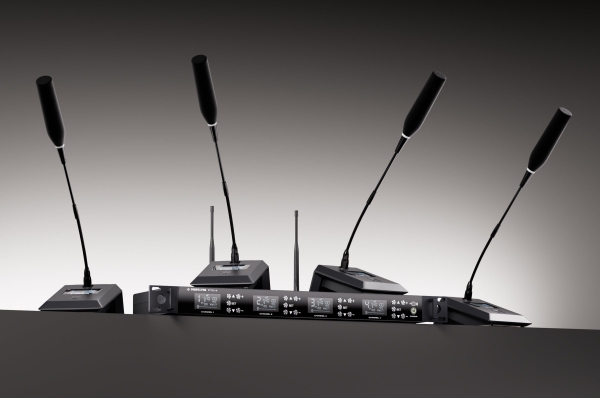 Sistema Quadruplo de Microfone Sem Fio Gooseneck para Conferências Phenyx Pro PTC-4 - Imagem 11