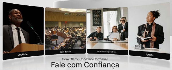 Sistema Quadruplo de Microfone Sem Fio Gooseneck para Conferências Phenyx Pro PTC-4 - Imagem 19