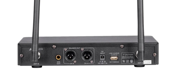 Microfone Discreto sem Fio Profissional Headset Duplo Armer AX802M HH - Imagem 15