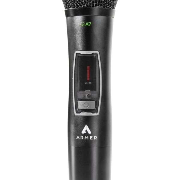 Microfone Sem Fio Profissional Duplo Armer AX802M - Bateria Recarregavel - Imagem 11