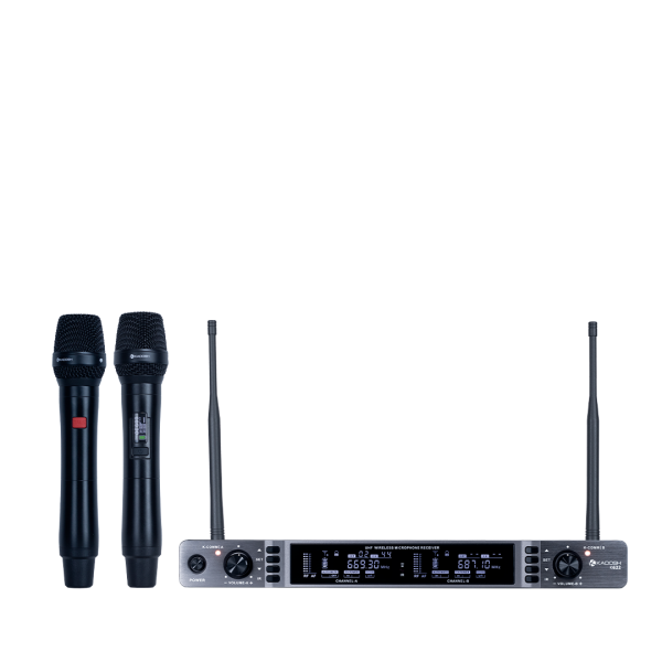 Microfone Duplo Sem Fio K622M K-COMM Profissional Digital 24bits (TALKBACK) - Imagem 10