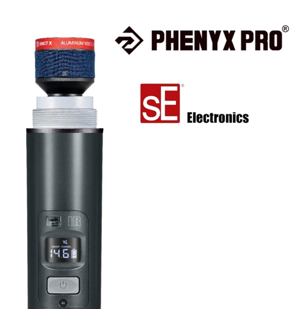 Transmissor Bastão de Mão Phenyx Pro PWH-7 + Cápsula SE V7X - Imagem 3
