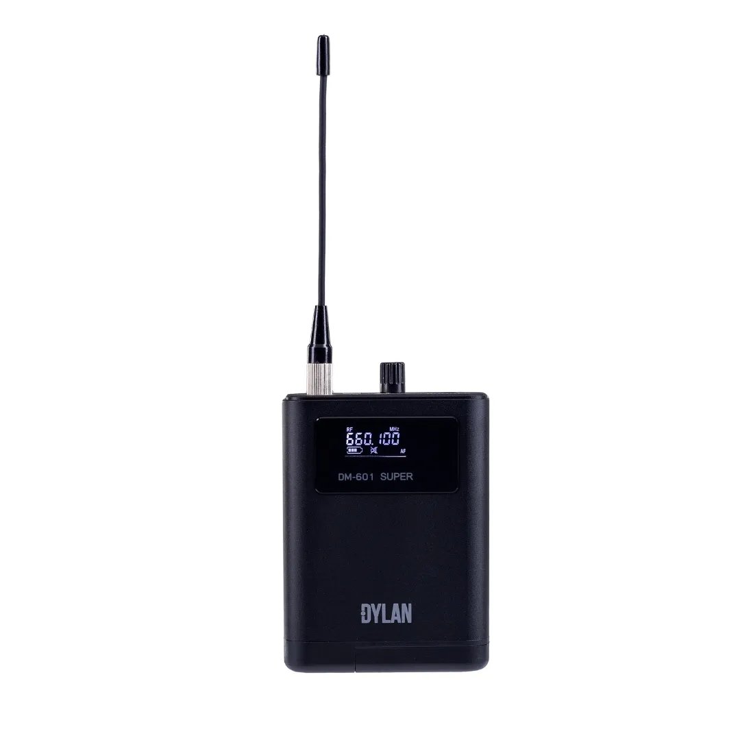 Microfone Duplo Dylan D-9005s Sem Fio Bastão e Headset, Sistema Profissional - Imagem 9