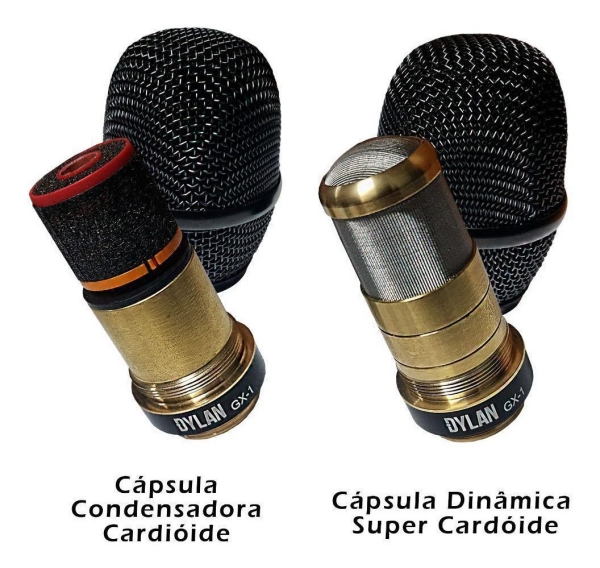 Microfone Sem Fio Dylan Profissional GX-1 com Duas Cápsulas Inclusas - True Diversity - Imagem 10