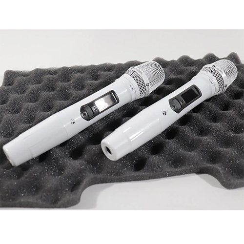 Microfone Profissional Duplo Kadosh K502M Branco Sem Fio - Imagem 20