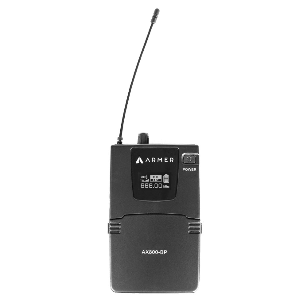 Microfone sem Fio Profissional Bastão + Headset Armer AX802MH - Imagem 3