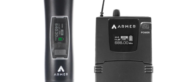 Microfone sem Fio Profissional Bastão + Headset Armer AX802MH - Imagem 15