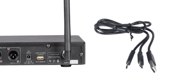 Microfone sem Fio Profissional Bastão + Headset Armer AX802MH - Imagem 14