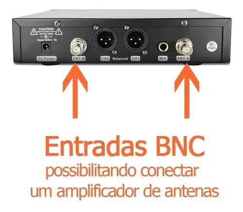 Microfone Sem Fio Duplo Profissional Dylan D-9000S Power ( Recarregável Nova Versão ) - Imagem 11