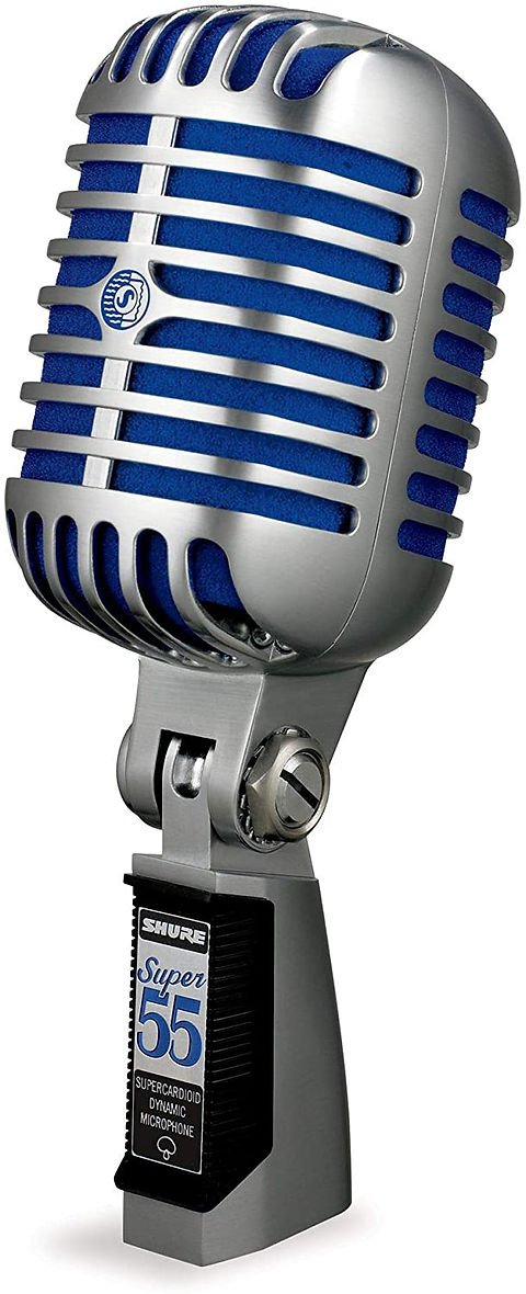 SUPER 55 - Shure Microfone Deluxe Design Vintage - Dinâmico Supercardioide - Imagem 5