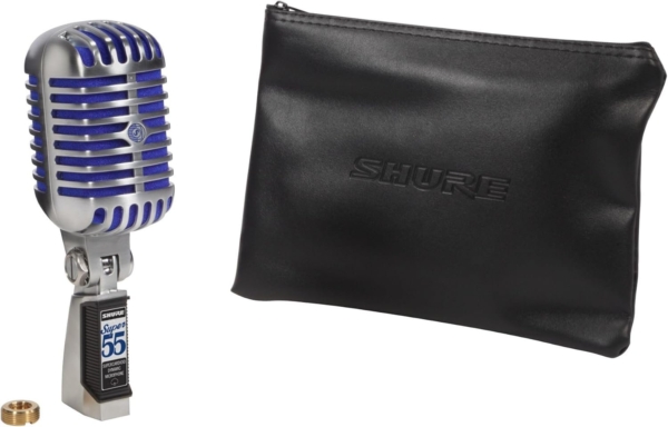 SUPER 55 - Shure Microfone Deluxe Design Vintage - Dinâmico Supercardioide - Imagem 13
