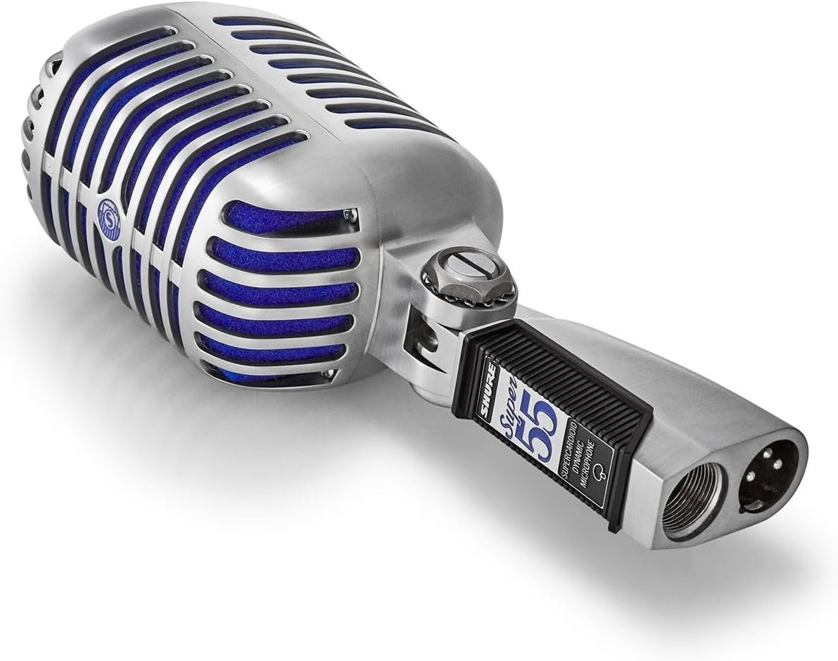 SUPER 55 - Shure Microfone Deluxe Design Vintage - Dinâmico Supercardioide - Imagem 10