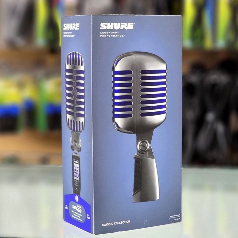 SUPER 55 - Shure Microfone Deluxe Design Vintage - Dinâmico Supercardioide - Imagem 23