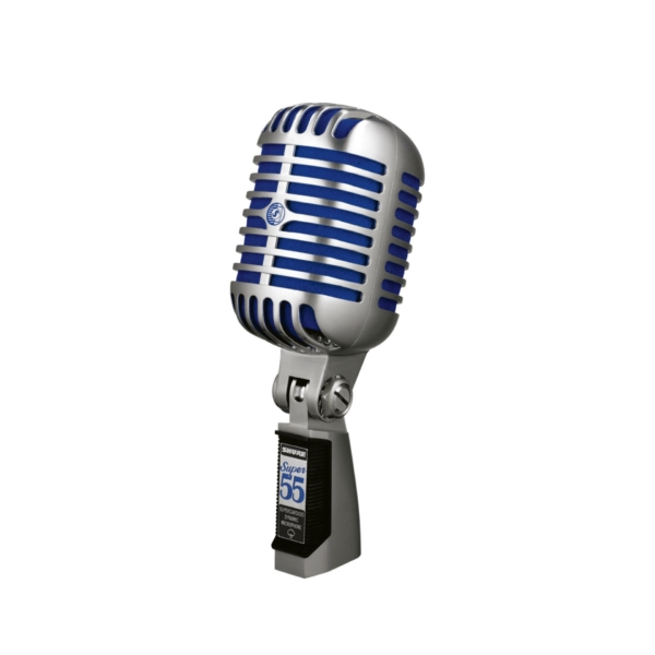 SUPER 55 - Shure Microfone Deluxe Design Vintage - Dinâmico Supercardioide