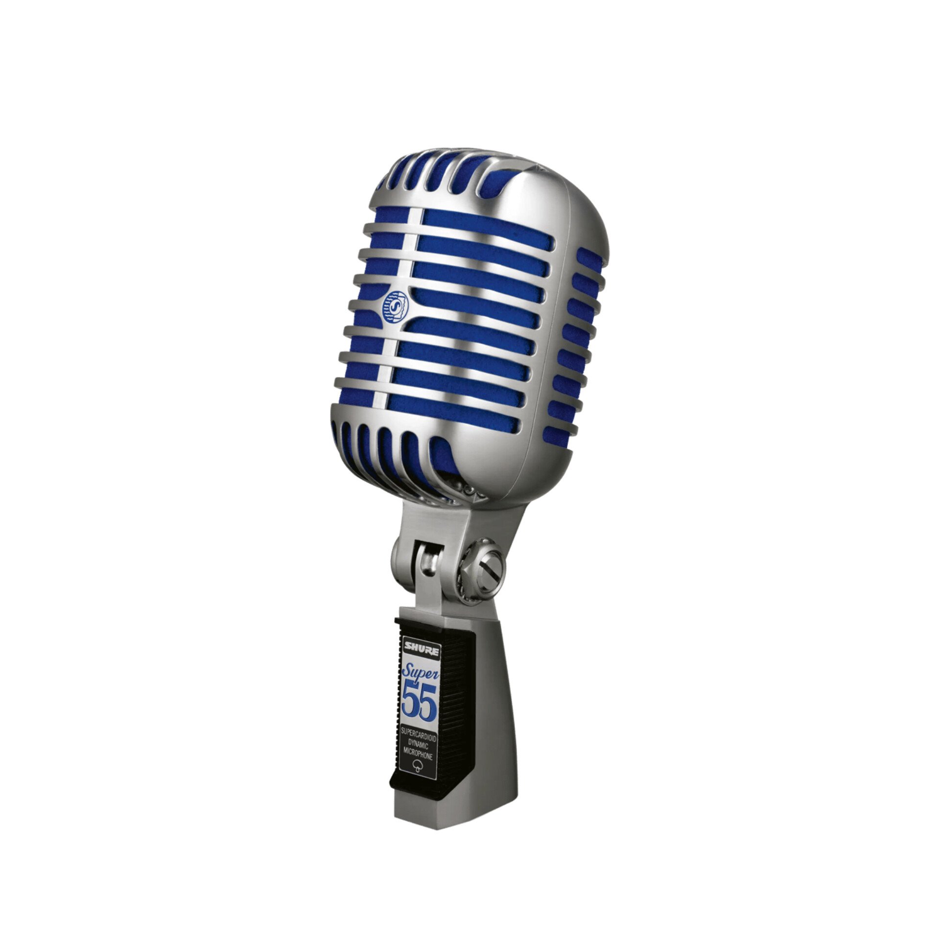 SUPER 55 - Shure Microfone Deluxe Design Vintage - Dinâmico Supercardioide