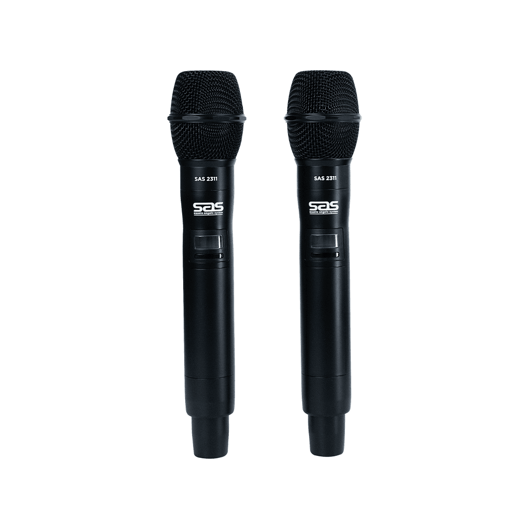 Microfone Sem Fio de Mão Duplo 200 Canais 2311 SAS / Santo Ângelo - Imagem 11