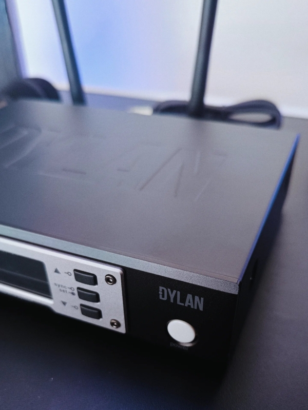 Microfone Sem Fio Duplo Profissional Dylan D-9000S Power ( Recarregável Nova Versão ) - Imagem 25