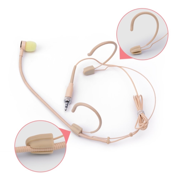 Microfone Headset Cardioide Direcional TA3F Mini XLR 3 Pinos – COR BEGE - Imagem 6